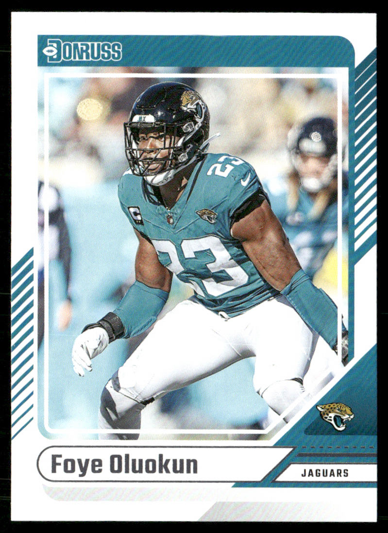 Foye Oluokun 2024 Donruss #198 Jacksonville Jaguars