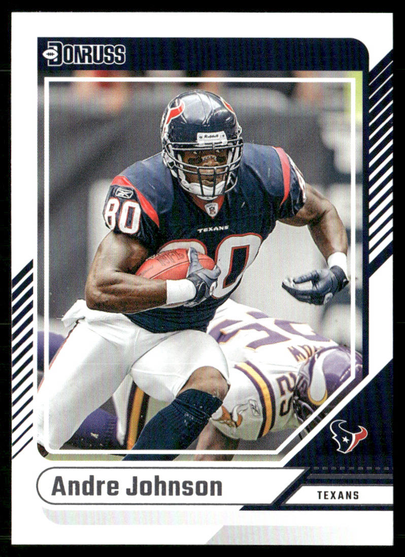 Andre Johnson 2024 Donruss #202 Houston Texans