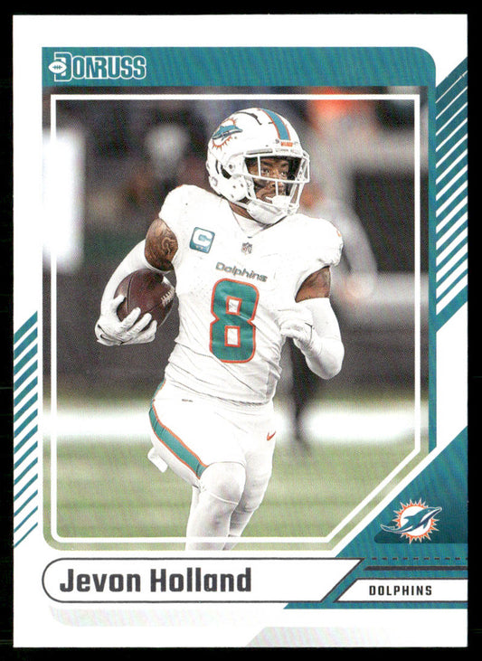 Jevon Holland 2024 Donruss #208 Miami Dolphins