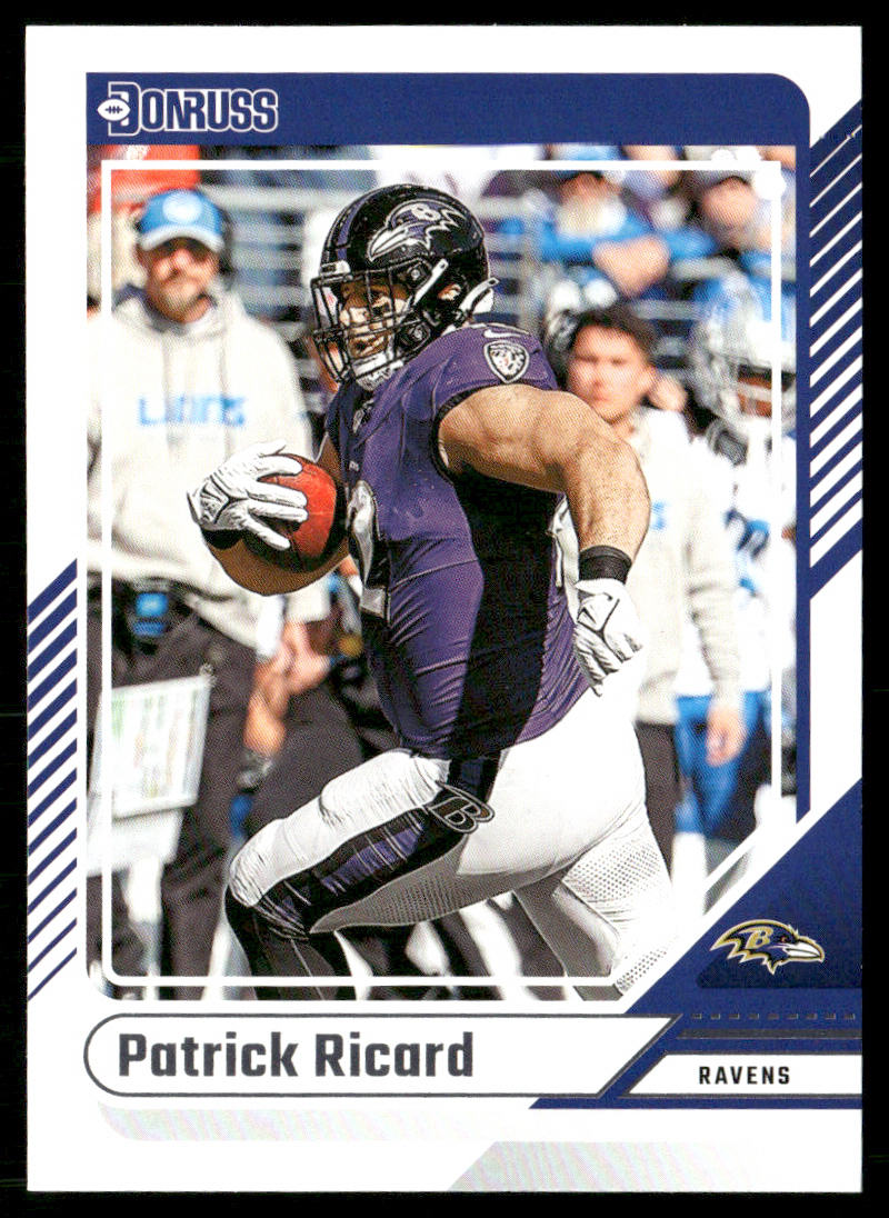 Patrick Ricard 2024 Donruss #211 Baltimore Ravens