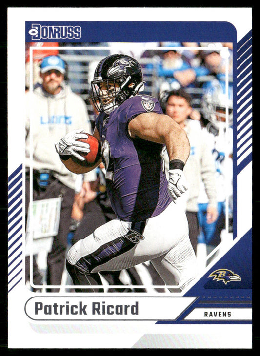 Patrick Ricard 2024 Donruss #211 Baltimore Ravens
