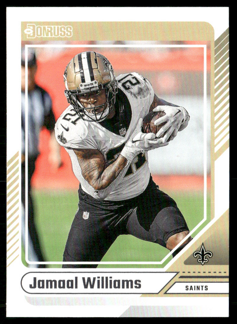 Jamaal Williams 2024 Donruss #221 New Orleans Saints