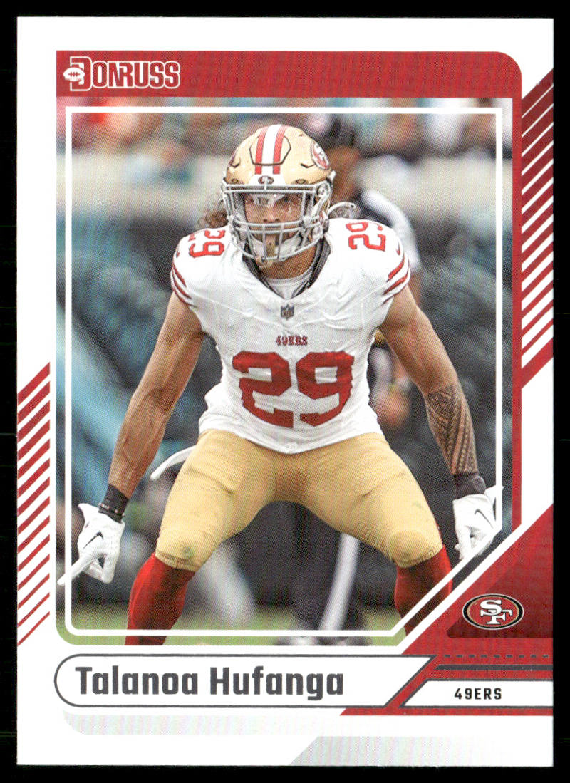 Talanoa Hufanga 2024 Donruss #223 San Francisco 49ers