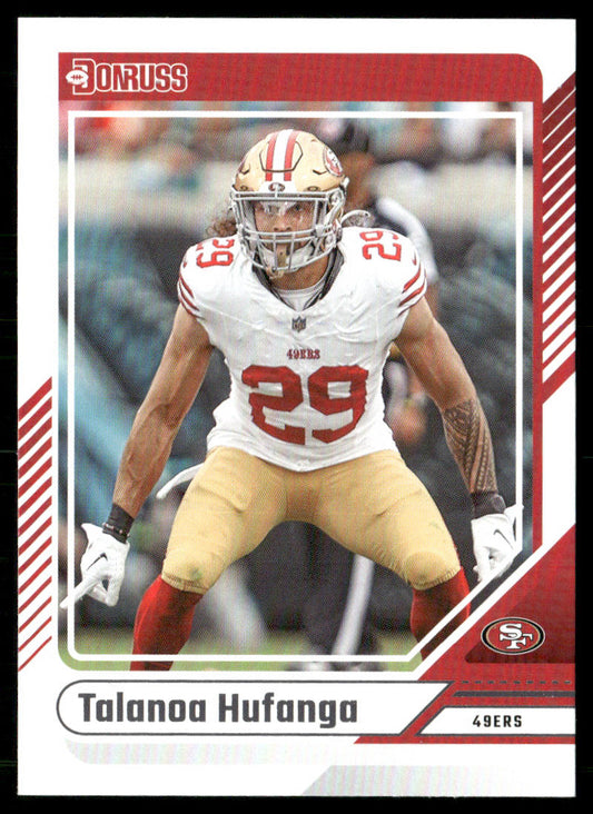 Talanoa Hufanga 2024 Donruss #223 San Francisco 49ers