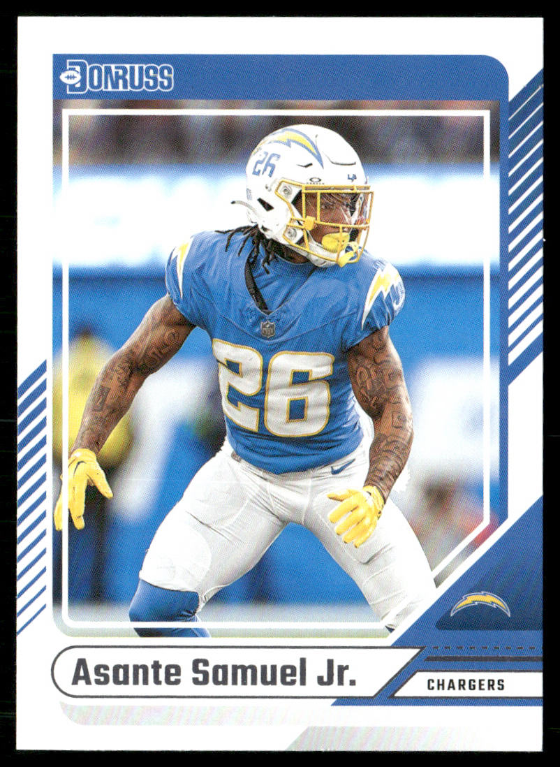 Asante Samuel Jr. 2024 Donruss #226 Los Angeles Chargers