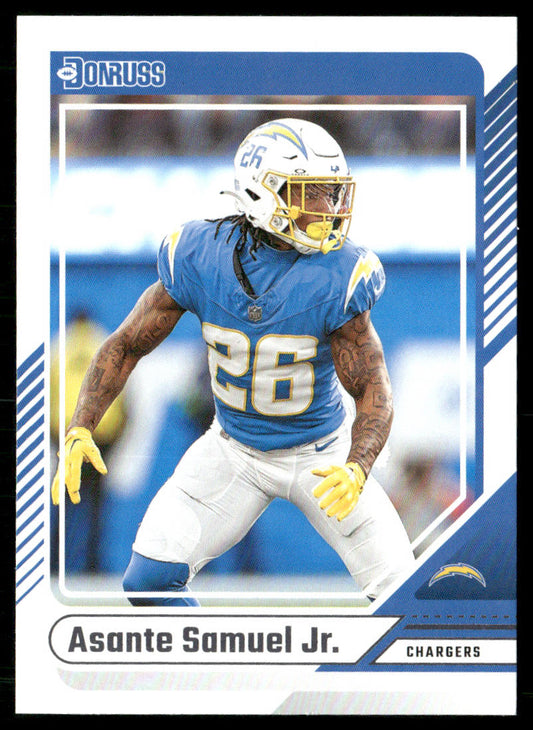 Asante Samuel Jr. 2024 Donruss #226 Los Angeles Chargers