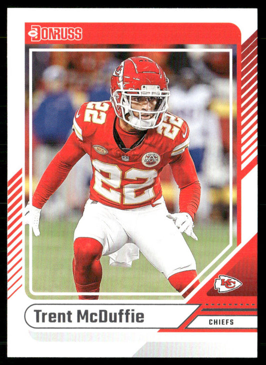 Trent McDuffie 2024 Donruss #228 Kansas City Chiefs