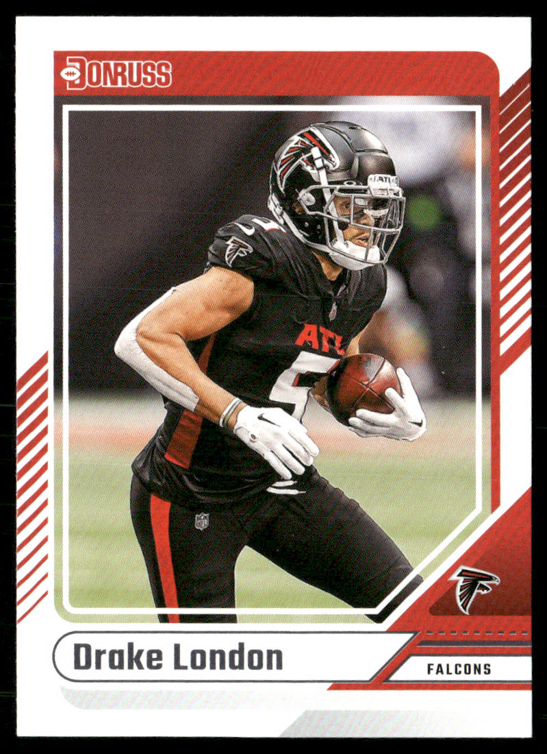 Drake London 2024 Donruss #229 Atlanta Falcons