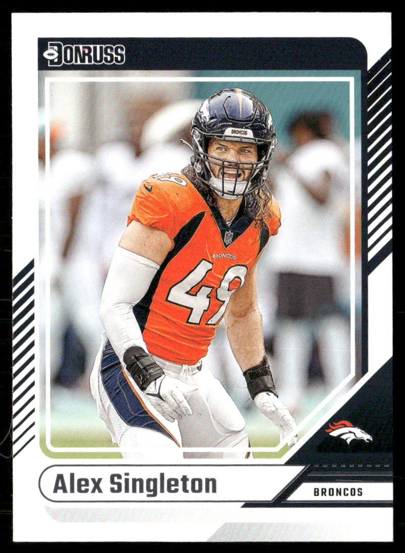 Alex Singleton 2024 Donruss #231 Denver Broncos