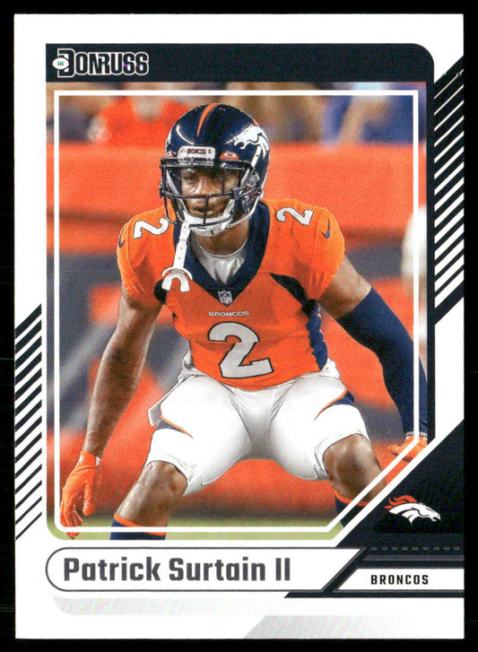 Patrick Surtain II 2024 Donruss #243 Denver Broncos