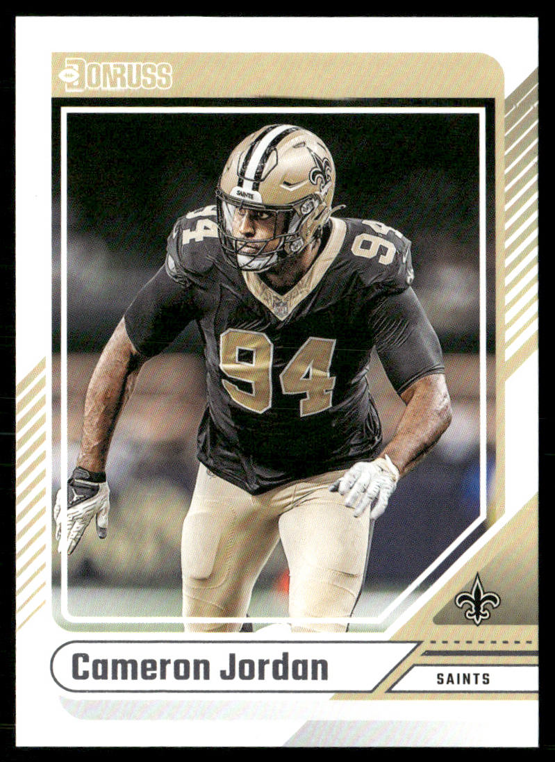 Cameron Jordan 2024 Donruss #246 New Orleans Saints