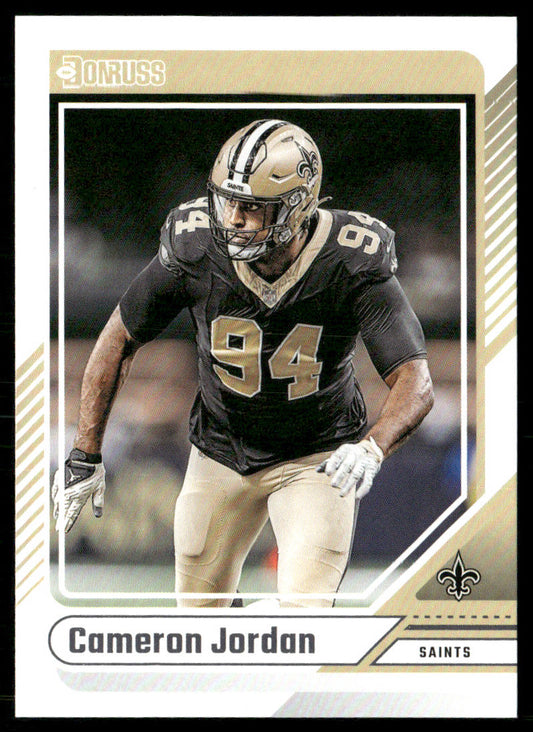 Cameron Jordan 2024 Donruss #246 New Orleans Saints