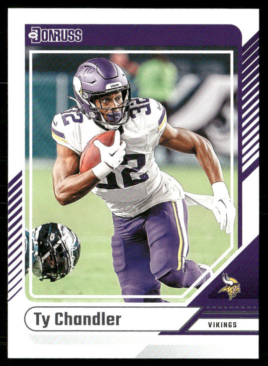 Ty Chandler 2024 Donruss #248 Minnesota Vikings