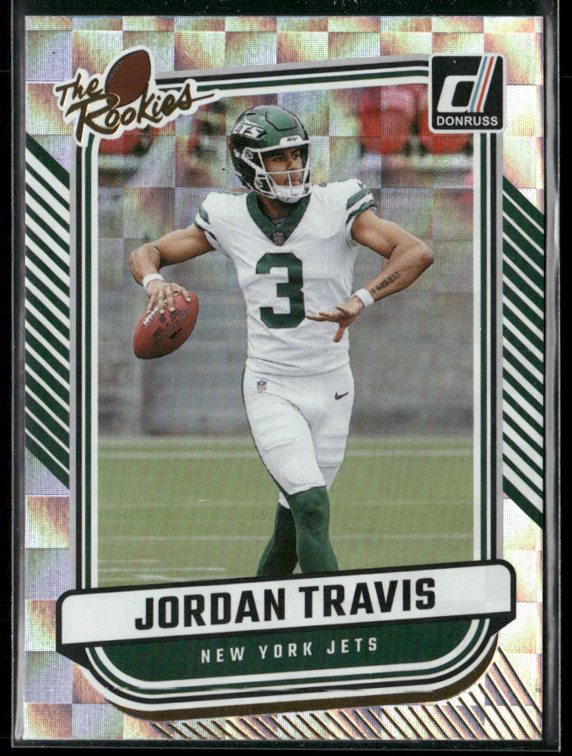 Jordan Travis 2024 Donruss The Rookies #TR-32 New York Jets