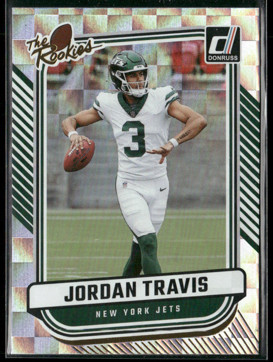 Jordan Travis 2024 Donruss The Rookies #TR-32 New York Jets