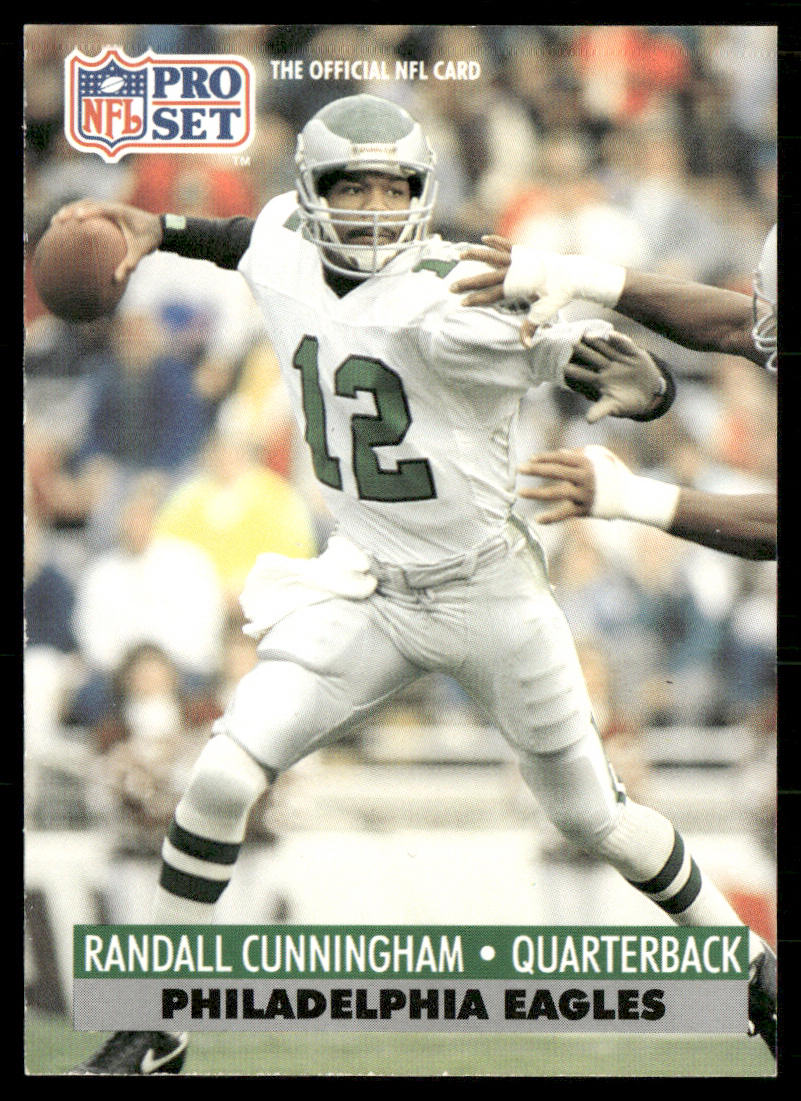 Randall Cunningham 1991 Pro Set #256 Philadelphia Eagles
