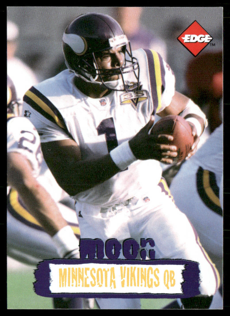 Warren Moon 1996 Collector's Edge #135 Minnesota Vikings