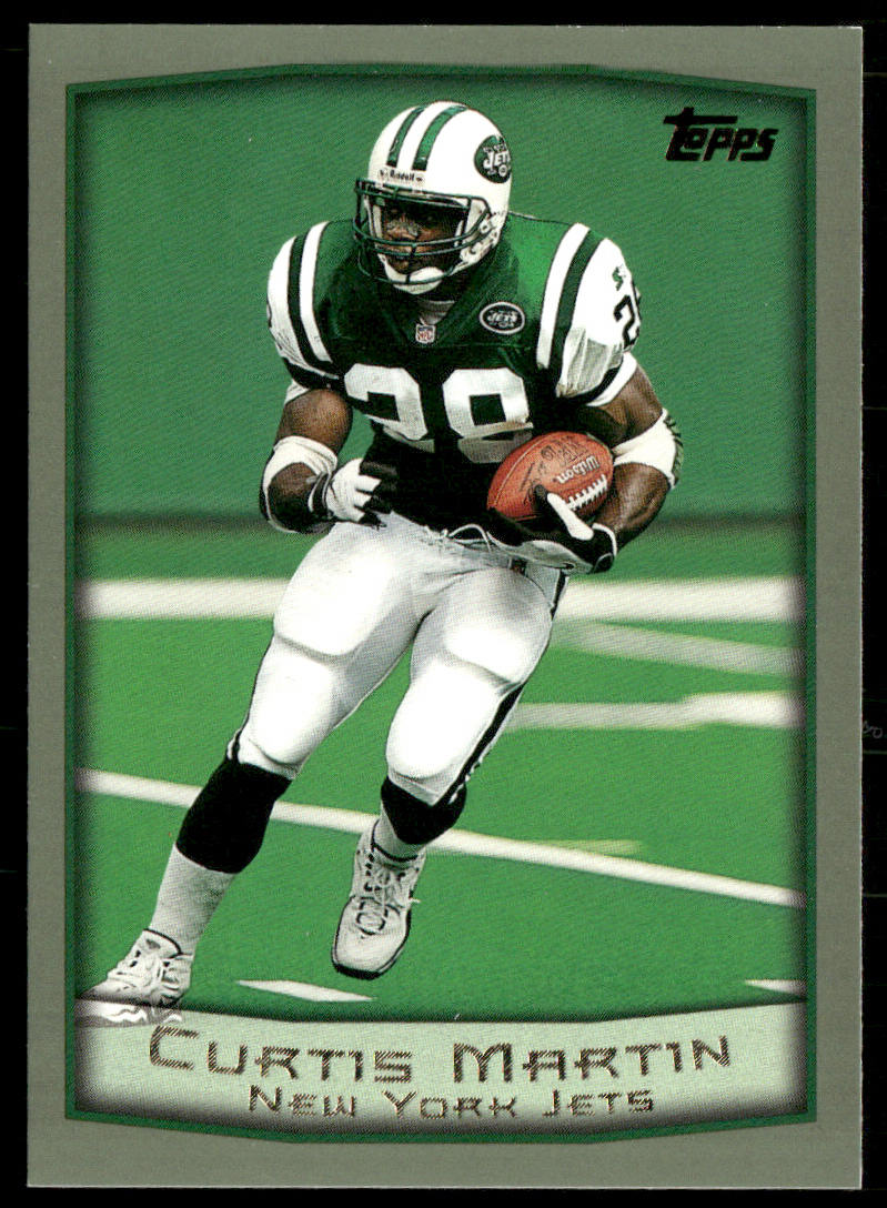 Curtis Martin 1999 Topps #80 New York Jets