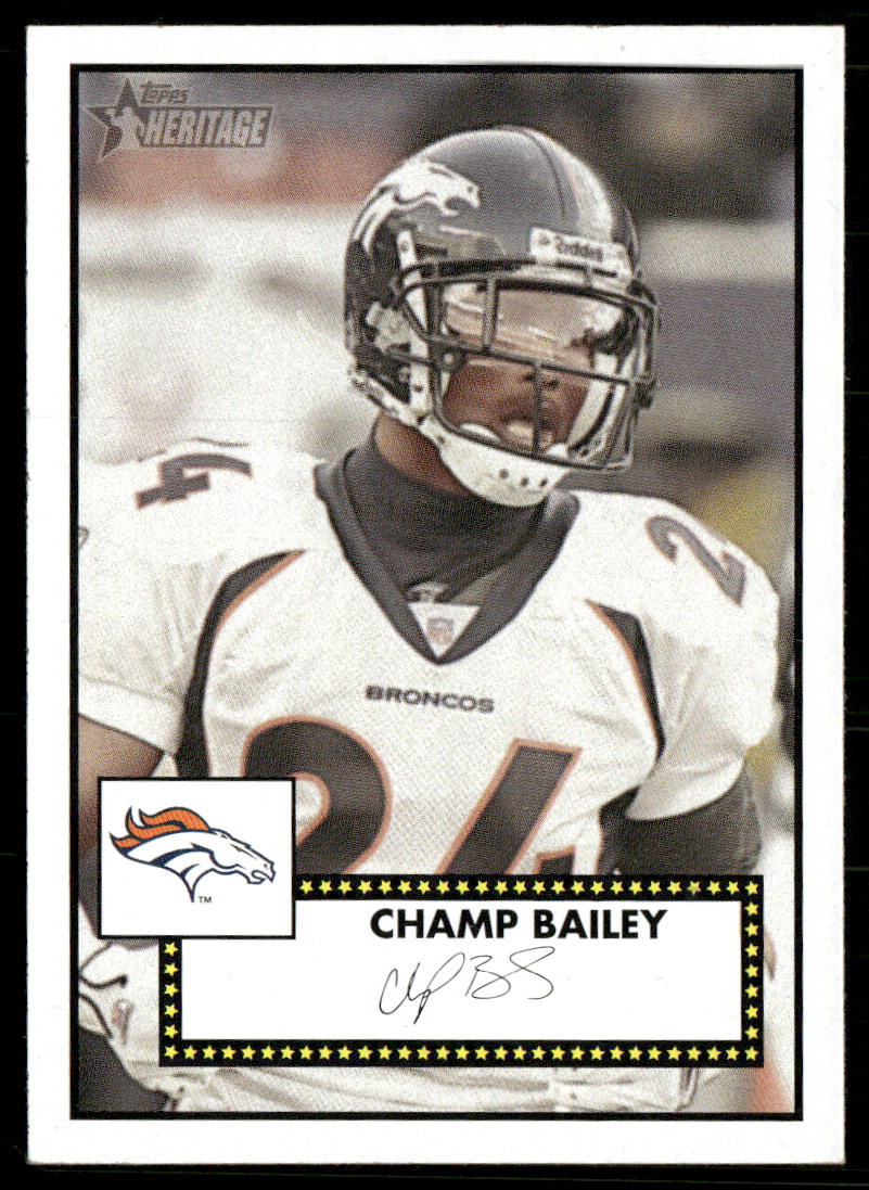 Champ Bailey 2006 Topps Heritage #195 Denver Broncos