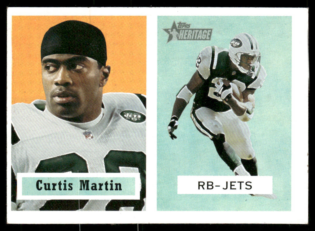 Curtis Martin 2002 Topps Heritage #150 New York Jets