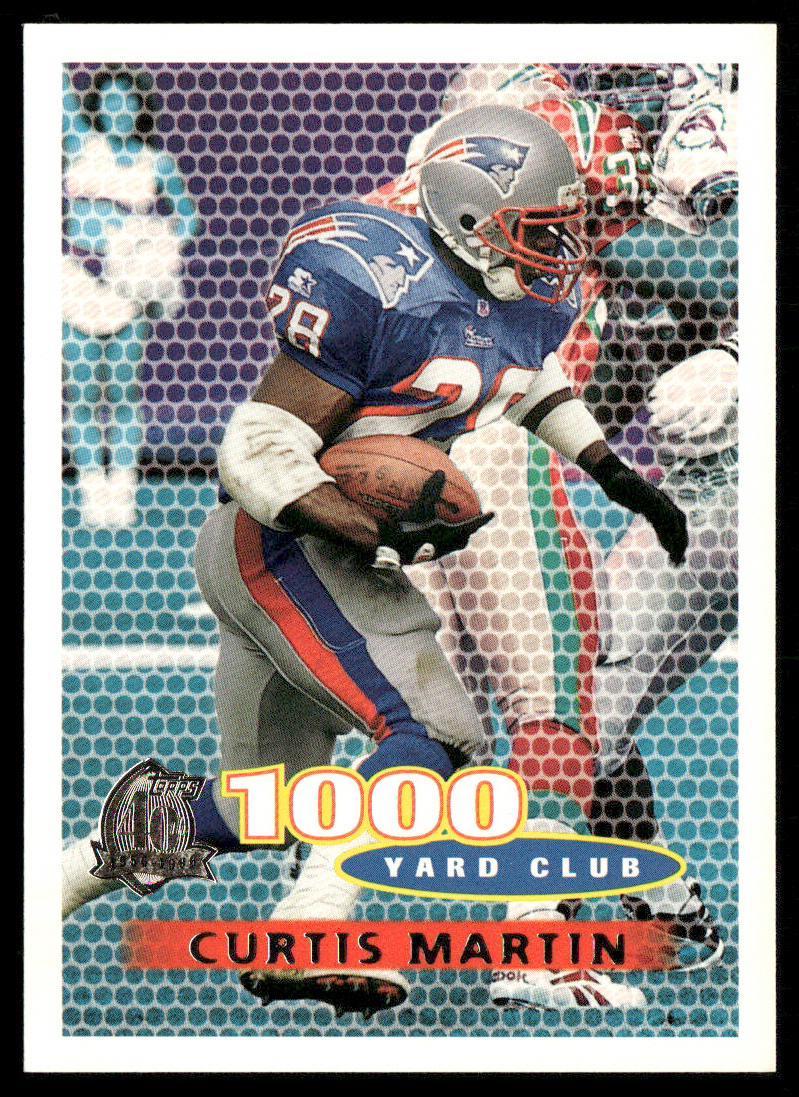 Curtis Martin 1996 Topps #123 New England Patriots