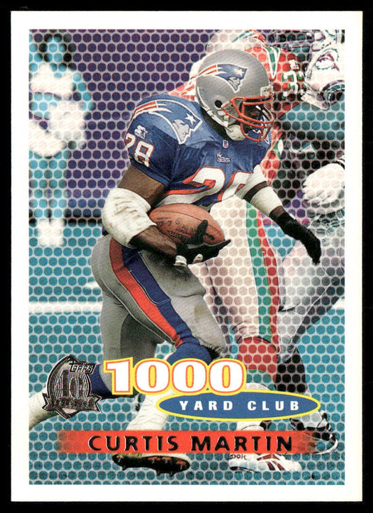 Curtis Martin 1996 Topps #123 New England Patriots