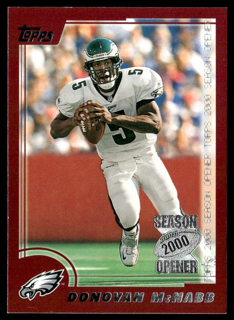 Donovan McNabb 2000 Topps Season Opener #134 Philadelphia Eagles
