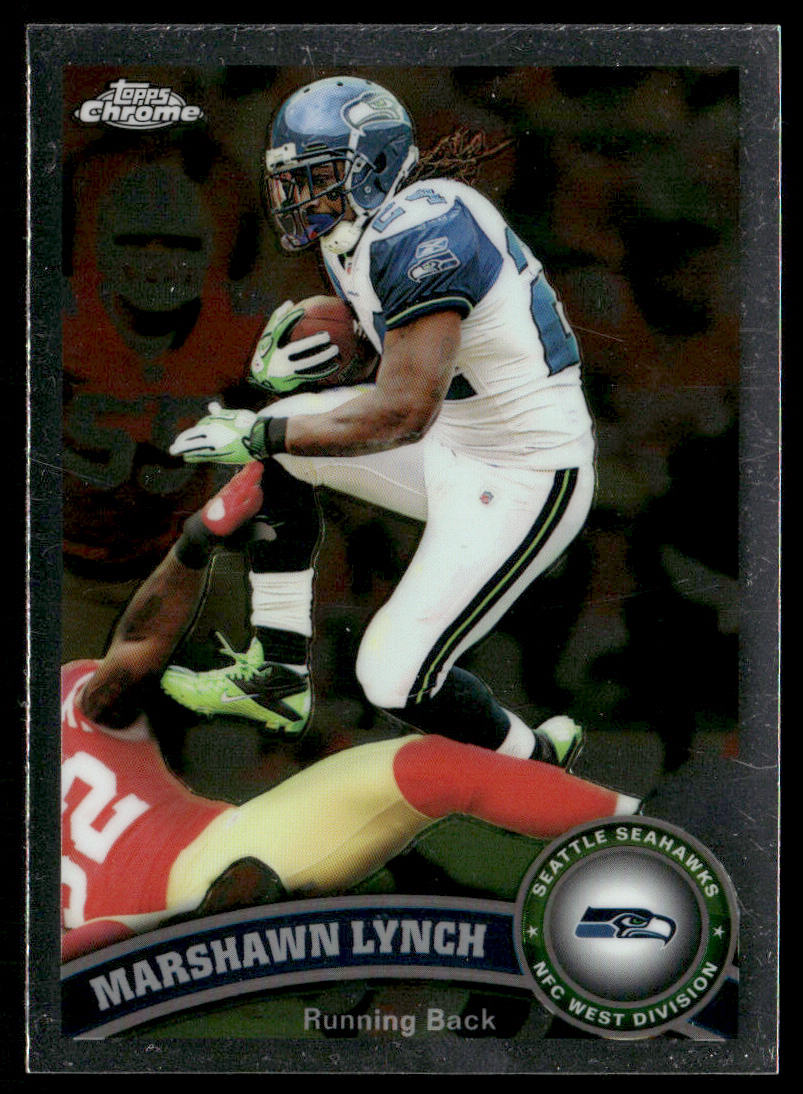 Marshawn Lynch 2011 Topps Chrome #18 Seattle Seahawks