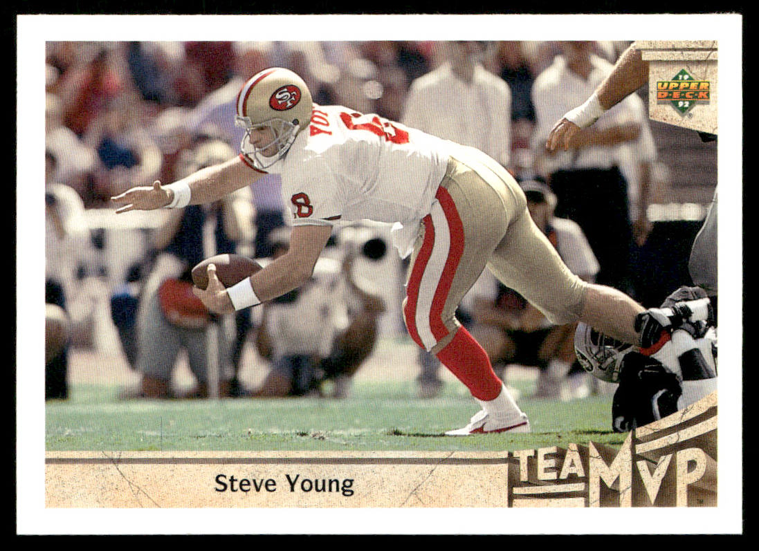 Steve Young 1992 Upper Deck #365 San Francisco 49ers