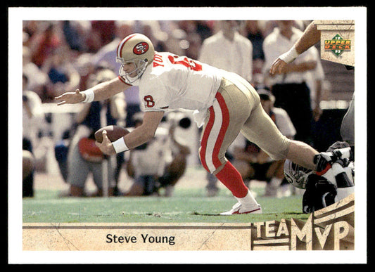 Steve Young 1992 Upper Deck #365 San Francisco 49ers