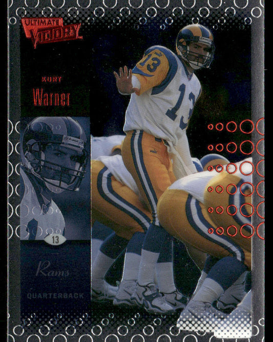 Kurt Warner 2000 Upper Deck Ultimate Victory #72 St. Louis Rams