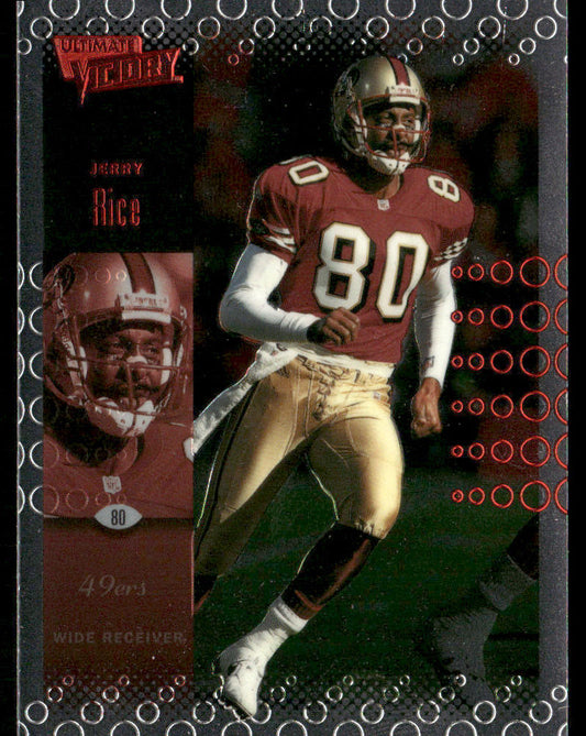 Jerry Rice 2000 Upper Deck Ultimate Victory #78 San Francisco 49ers
