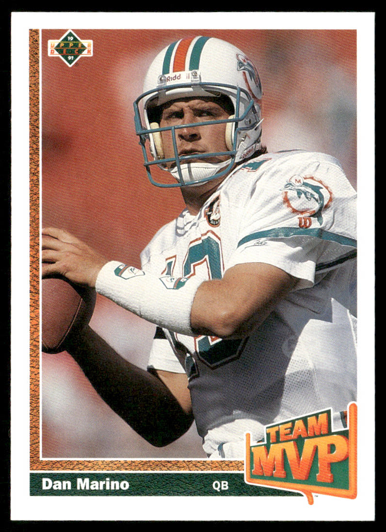 Dan Marino 1991 Upper Deck #465 Miami Dolphins
