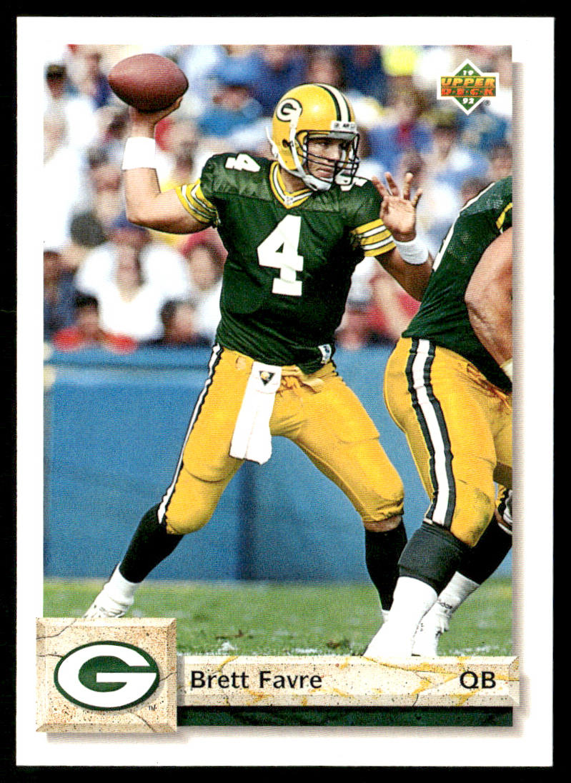 Brett Favre 1992 Upper Deck #484 Green Bay Packers
