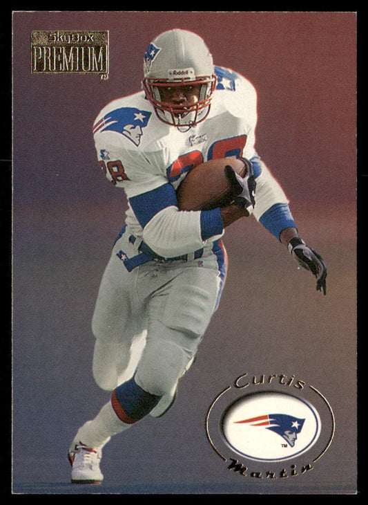 Curtis Martin 1996 SkyBox Premium #105 New England Patriots