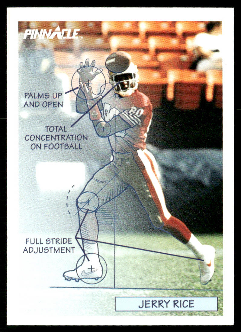 Jerry Rice 1991 Pinnacle #359 San Francisco 49ers