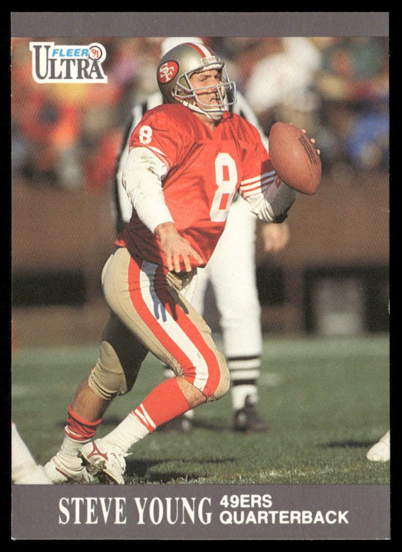 Steve Young 1991 Ultra #256 San Francisco 49ers