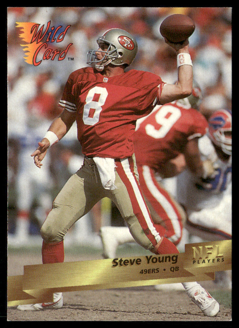Steve Young 1993 Wild Card #2 San Francisco 49ers