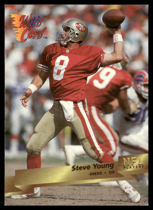 Steve Young 1993 Wild Card #2 San Francisco 49ers