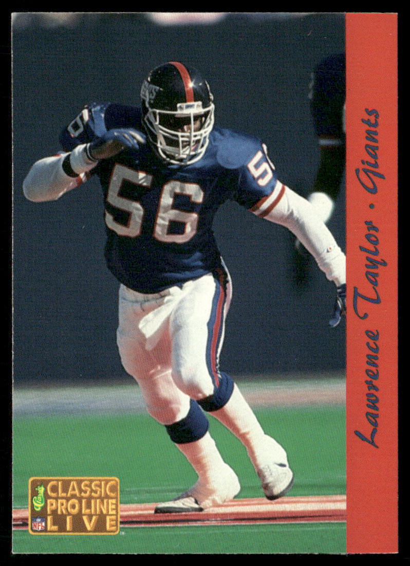 Lawrence Taylor 1993 Pro Line Live #194 New York Giants