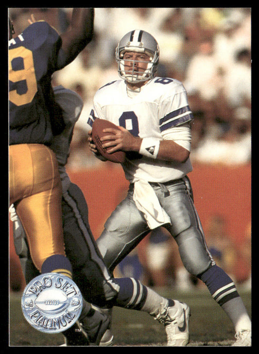 Troy Aikman 1991 Pro Set Platinum #24 Dallas Cowboys