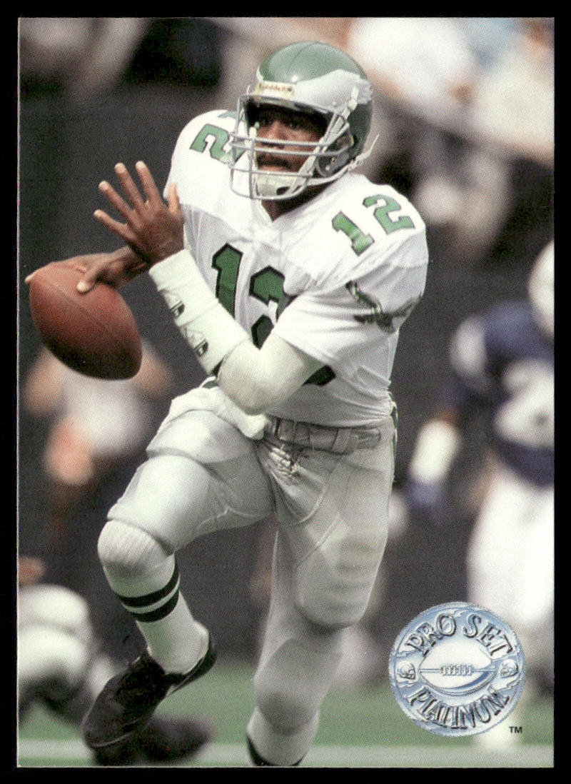 Randall Cunningham 1991 Pro Set Platinum #88 Philadelphia Eagles