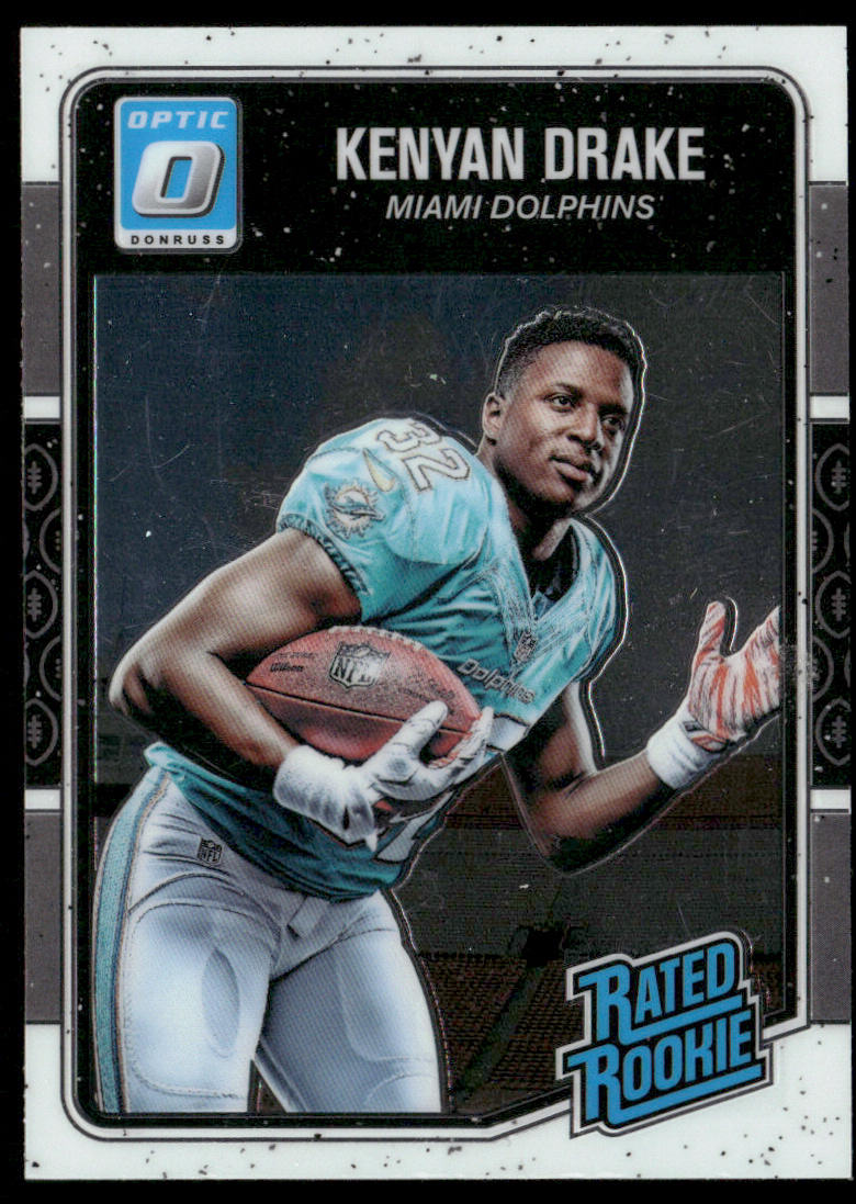 Kenyan Drake 2016 Donruss Optic #181 RC Miami Dolphins