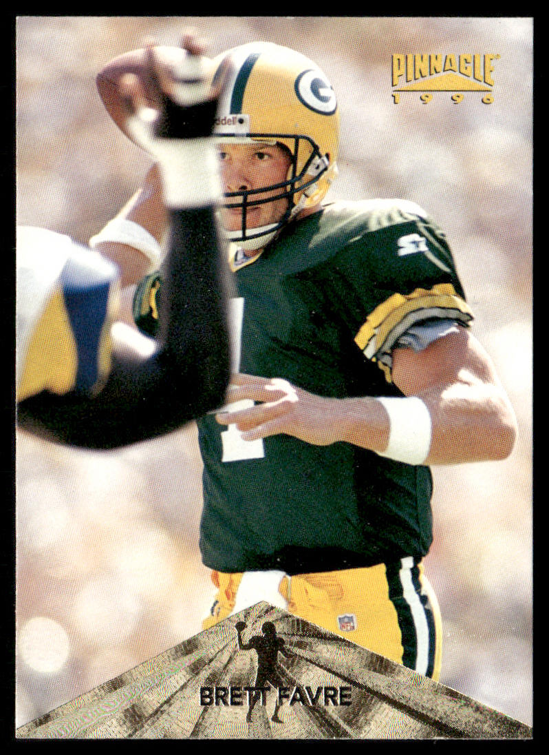 Brett Favre 1996 Pinnacle #40 Green Bay Packers