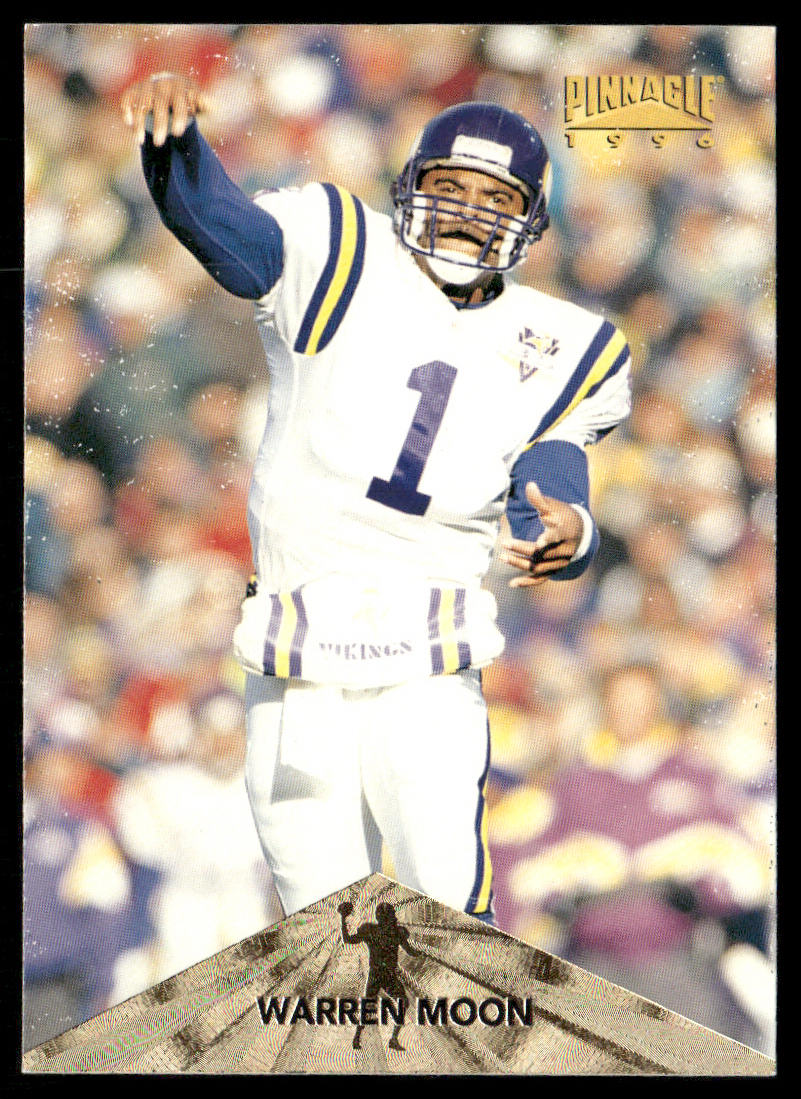 Warren Moon 1996 Pinnacle #132 Minnesota Vikings
