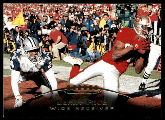 Jerry Rice 1995 Pinnacle #4 San Francisco 49ers