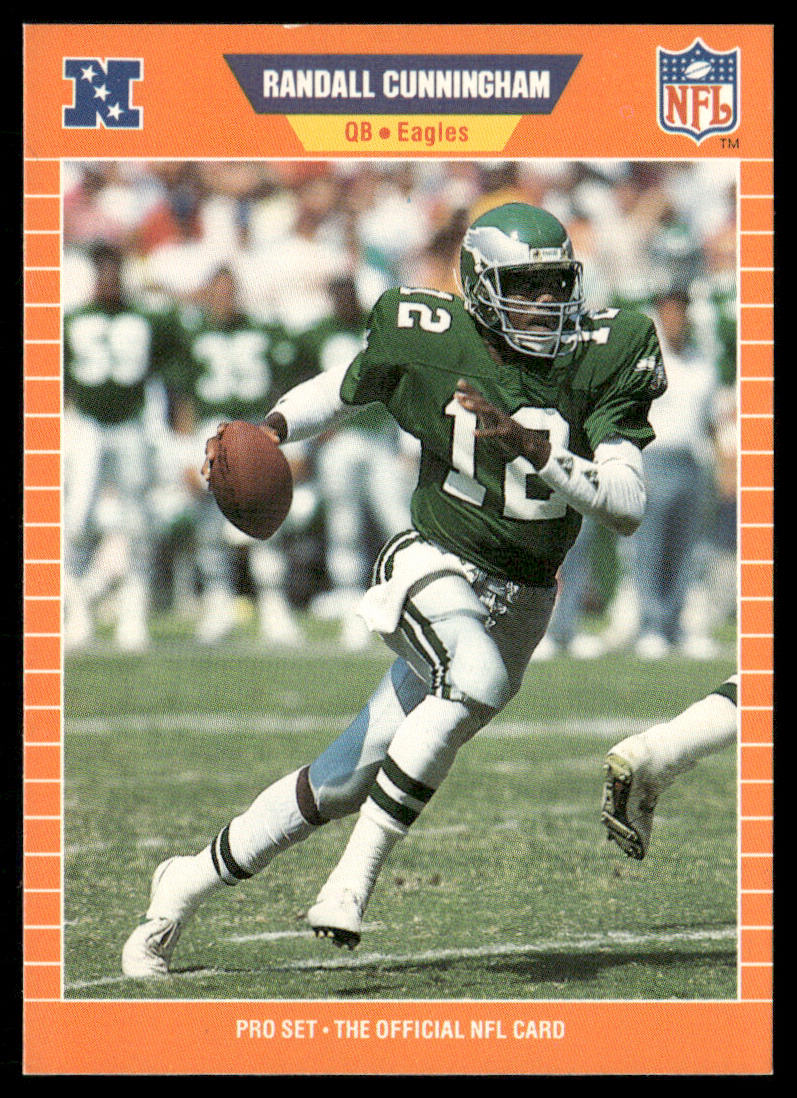 Randall Cunningham 1989 Pro Set #315 Philadelphia Eagles