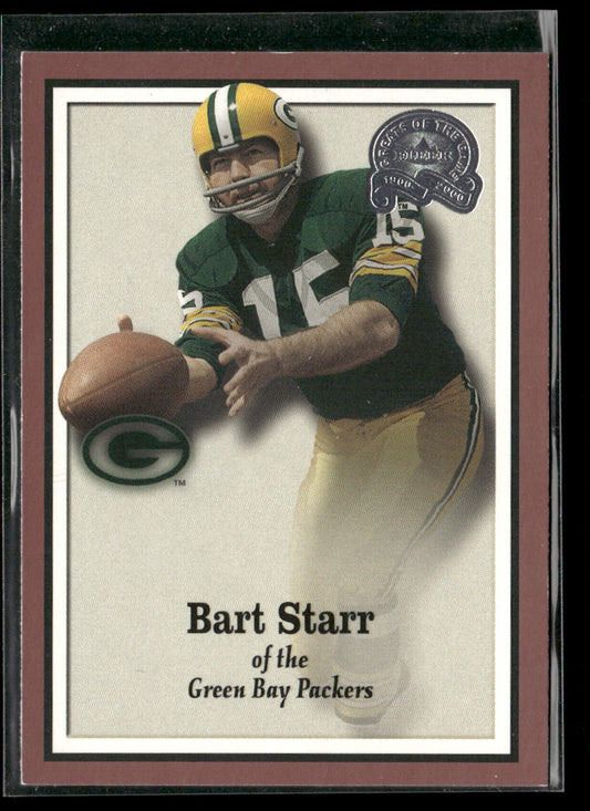 Bart Starr 2000 Fleer Greats of the Game #53 Green Bay Packers