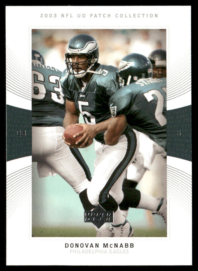 Donovan McNabb 2003 UD Patch Collection #5 Philadelphia Eagles