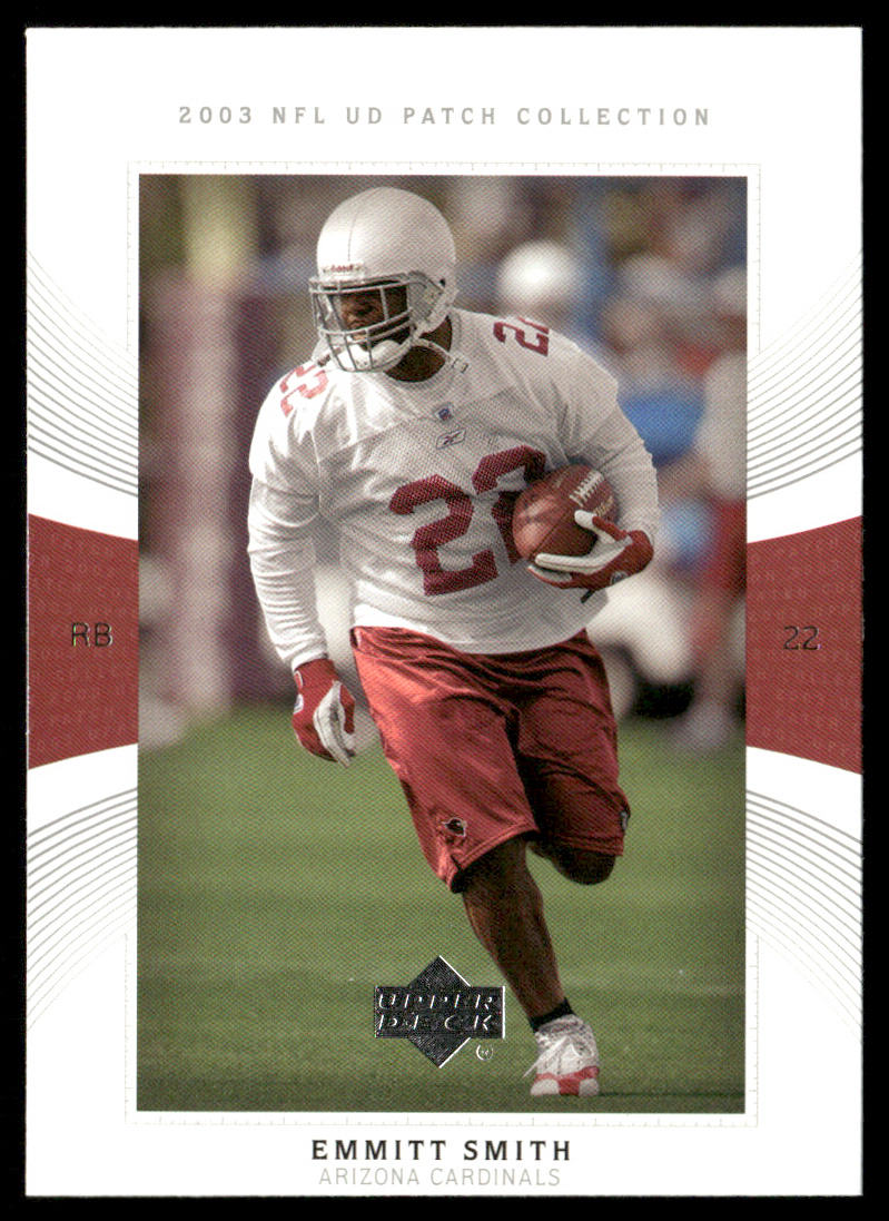 Emmitt Smith 2003 UD Patch Collection #22 Arizona Cardinals